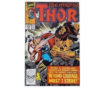 Marvel The Mighty Thor 414 1990 Savage Ulik Comic Book